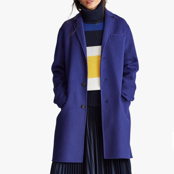 Polo Ralph Lauren Double Face Wool Blend Coat - Picture 1 of 9